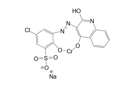 6-Amino-4-chloro-1-phenol-2-sulfonacid->2,4-chinolindiol/Cr complex