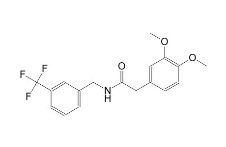2-(3,4-dimethoxyphenyl)-N-[3-(trifluoromethyl)benzyl]acetamide