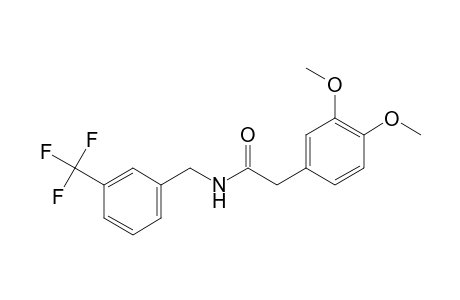 2-(3,4-dimethoxyphenyl)-N-[3-(trifluoromethyl)benzyl]acetamide