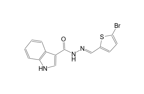 N'-[(E)-(5-bromo-2-thienyl)methylidene]-1H-indole-3-carbohydrazide