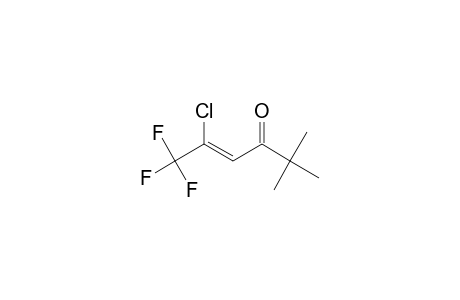 5-Chloro-6,6,6-trifluoro-2,2-dimethyl-4-hexen-3-one