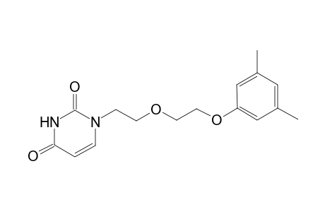 1-[2-[2-(3,5-dimethylphenoxy)ethoxy]ethyl]pyrimidine-2,4-dione