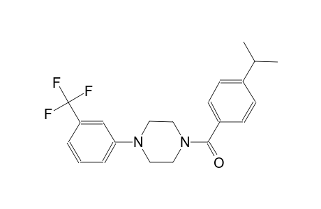 1-(4-isopropylbenzoyl)-4-[3-(trifluoromethyl)phenyl]piperazine