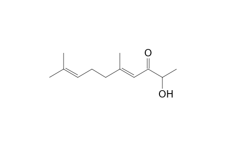 (4E)-2-hydroxy-5,9-dimethyl-3-deca-4,8-dienone