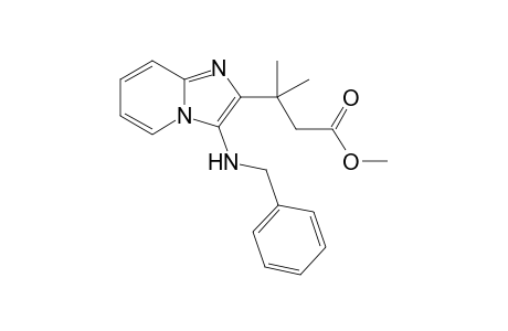 Methyl 3-(3-Benzylaminoimidazo[1,2-a]pyridin-2-yl)-3-methylbutanoate