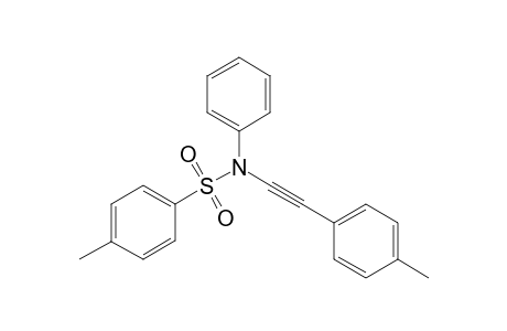 N-(4-Methylphenyl)ethynyl-N-phenyl tosylamide