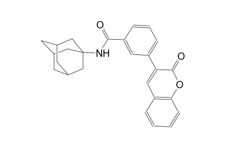 N-(1-adamantyl)-3-(2-oxo-2H-chromen-3-yl)benzamide