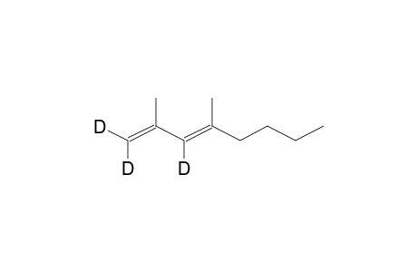 1,3-Octadiene, 1,1,3-trideutero-2,4-dimethyl-