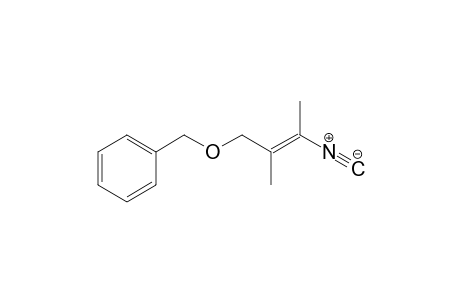 4-Benzyloxy-2-isocyano-3-methylbut-2-ene