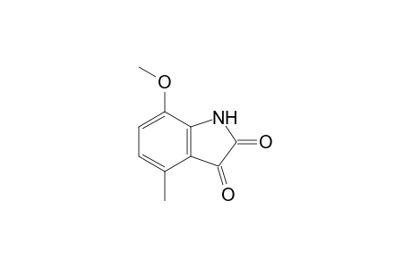 7-Methoxy-4-methyl-1H-indole-2,3-dione
