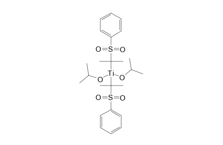 BIS-[1-(PHENYLSULFONYL)-ISOPROPYL-C,O]-BIS-(2-PROPANOLATO)-TITANIUM