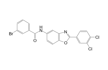 benzamide, 3-bromo-N-[2-(3,4-dichlorophenyl)-5-benzoxazolyl]-