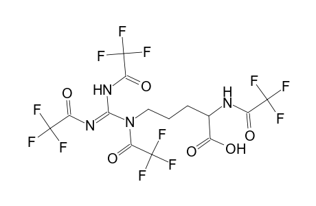 N,N',N'',N'''-Tetrakis(trifluoroacetyl)arginine