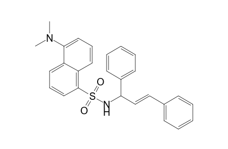 (E)-5-(Dimethylamino)-N-(1,3-diphenylallyl)-1-naphthalenesulfonamide