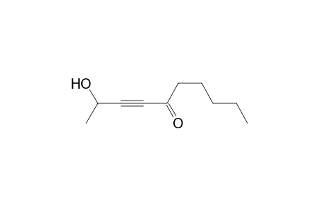 3-Decyn-5-one, 2-hydroxy-, (.+-.)-