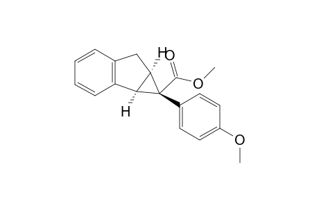 Methyl (1S,1aR,6aR)-1-(4-methoxyphenyl)-1,1a,6,6a-tetrahydrocyclopropa[a]indene-1-carboxylate