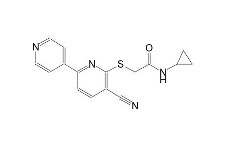 2-((5-cyano-[2,4'-bipyridin]-6-yl)thio)-N-cyclopropylacetamide