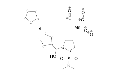 Manganese, tricarbonyl[(1,2,3,4,5-.eta.)-1-[(dimethylamino)sulfonyl]-2-(ferrocenylhydroxymethyl)-2,4-cyclopentadien-1-yl]-