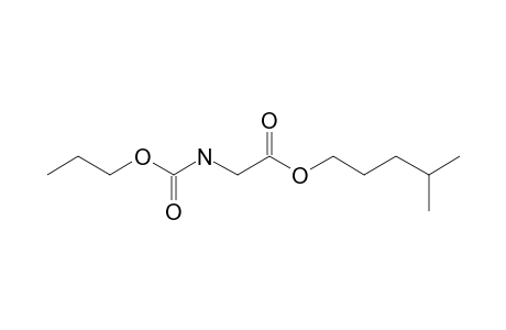 Glycine, N-propoxycarbonyl-, isohexyl ester