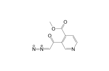 3-Diazoacetyl-4-methoxycarbonylpyridine