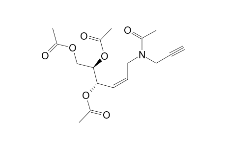 (2Z)-4,5,6-TRI-O-ACETYL-1,2,3-TRIDEOXY-1-(N-PROPARGYL-ACETYL-AMINE)-D-ERYTHRO-HEX-2-ENOSE
