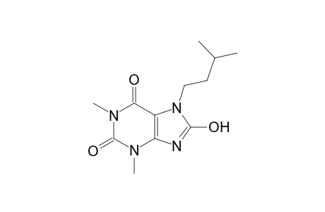 1,3-Dimethyl-7-(3-methylbutyl)-9H-purine-2,6,8-trione