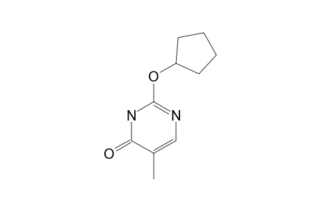 O2-CYCLOPENTYLTHYMINE