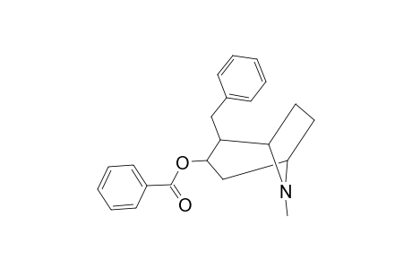 8-Azabicyclo[3.2.1]octan-3-ol, 8-methyl-2-(phenylmethyl)-, benzoate (ester)