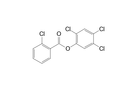 2-Chlorobenzoic acid, 2,4,5-trichlorophenyl ester