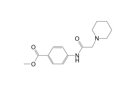 Methyl 4-[(1-piperidinylacetyl)amino]benzoate