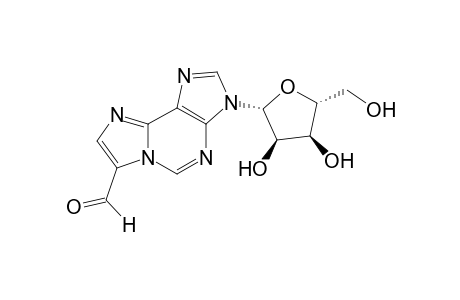 3-(beta-D-ribofuranosyl)-3H-imidazol[2,1-i]purine-7-carboxaldehyde