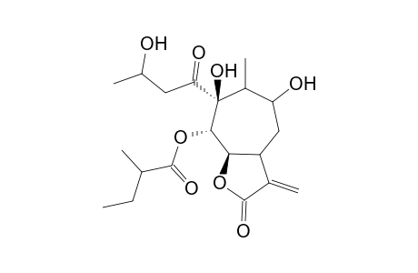 5-[(Methylbutanoyl)oxy]-1,4,9-trihydroxy-2-oxoxantha-11-en-6,12-olide