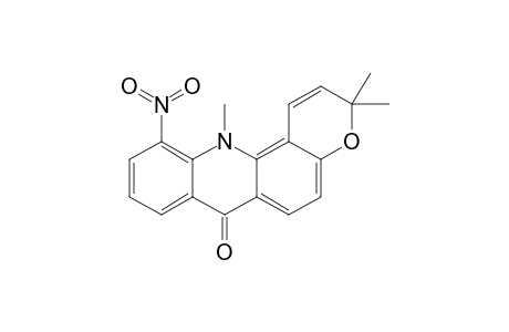 11-NITRO-6-DEMETHOXYACRONYCINE
