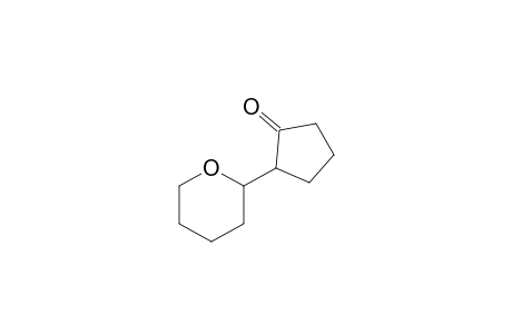 2-(1-Oxocyclopent-2-yl)tetrahydropyran