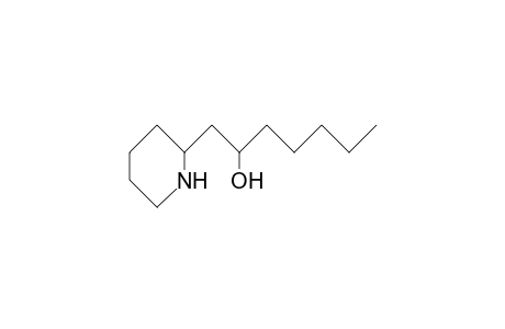 1-(2-Piperidyl)heptan-2-ol