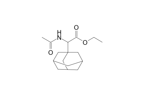 Ethyl N-acetyl-2-(1-adamantyl)glycinate