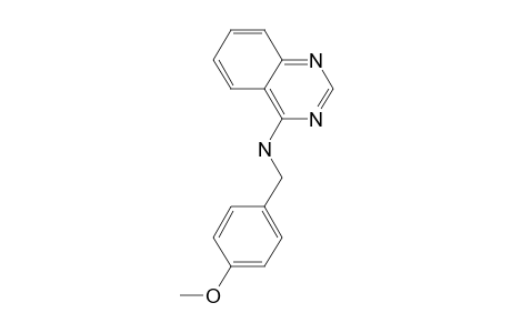 N-[(4-Methoxyphenyl)methyl]quinazolin-4-amine