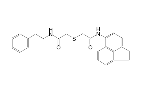 2-[[2-(acenaphthen-5-ylamino)-2-keto-ethyl]thio]-N-phenethyl-acetamide