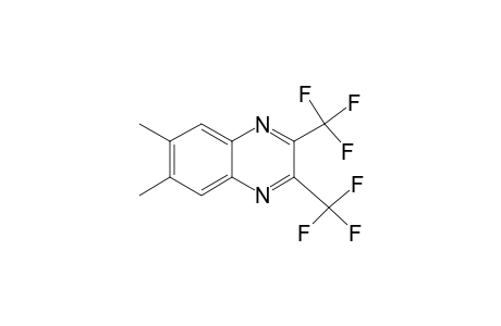 Quinoxaline, 6,7-dimethyl-2,3-bis(trifluoromethyl)-