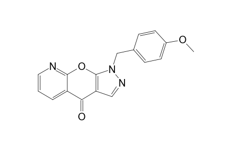 1-(4-Methoxybenzyl)pyrazolo[4',3':5,6]pyrano[2,3-b]pyridin-4(1H)-one