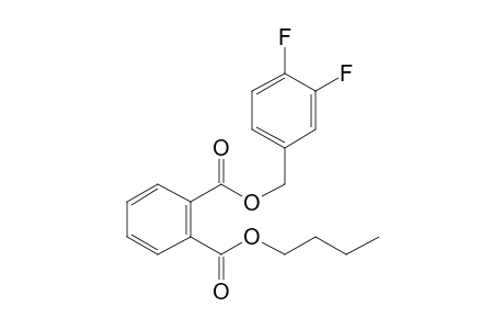 Phthalic acid, 3,4-difluorobenzyl butyl ester