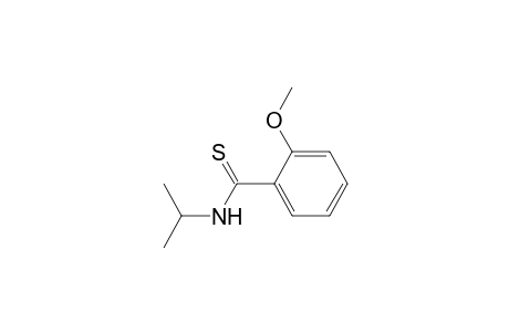 Benzenecarbothioamide, 2-methoxy-N-(1-methylethyl)-