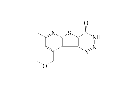 pyrido[3',2':4,5]thieno[3,2-d][1,2,3]triazin-4(3H)-one, 9-(methoxymethyl)-7-methyl-