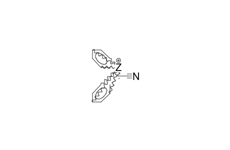 Cyano-diphenyl-carbenium cation