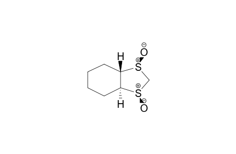 TRANS-HEXAHYDRO-1,3-BENZODITHIOLE CIS-1,3-DIOXIDEOXIDE