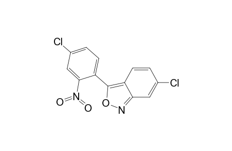2,1-Benzisoxazole, 6-chloro-3-(4-chloro-2-nitrophenyl)-