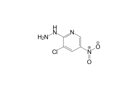 Pyridine, 3-chloro-2-hydrazinyl-5-nitro-