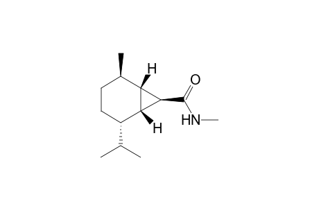 (1S,2R,5S,6R,7R)-N,2-Dimethyl-5-(1-methylethyl)bicyclo[4.1.0]heptane-7-carboxamide