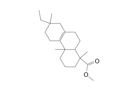 1-Phenanthrenecarboxylic acid, 7-ethyl-1,2,3,4,4a,5,6,7,8,9,10,10a-dodecahydro-1,4a,7-trimethyl-, methyl ester, [1R-(1.alpha.,4a.beta.,7.beta.,10a.alpha.)]-
