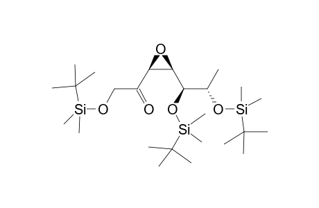 1-[(2S,3R)-3-[(1S,2S)-1,2-bis[[tert-butyl(dimethyl)silyl]oxy]propyl]-2-oxiranyl]-2-[tert-butyl(dimethyl)silyl]oxyethanone